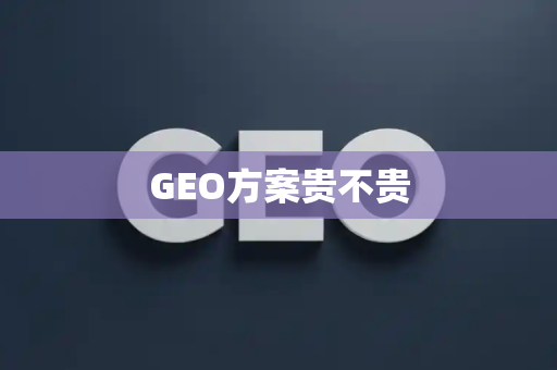 GEO方案贵不贵