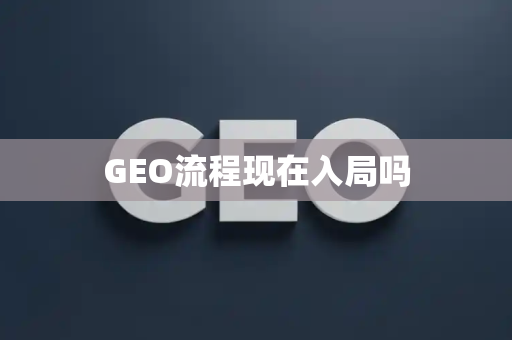 GEO流程现在入局吗