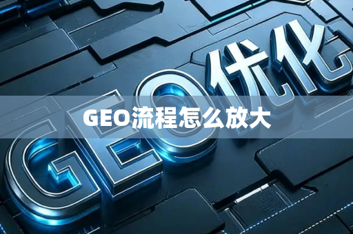 GEO流程怎么放大