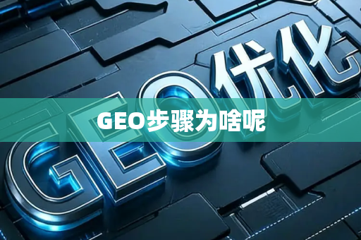 GEO步骤为啥呢