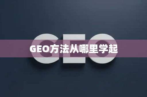 GEO方法从哪里学起