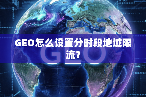 GEO怎么设置分时段地域限流?